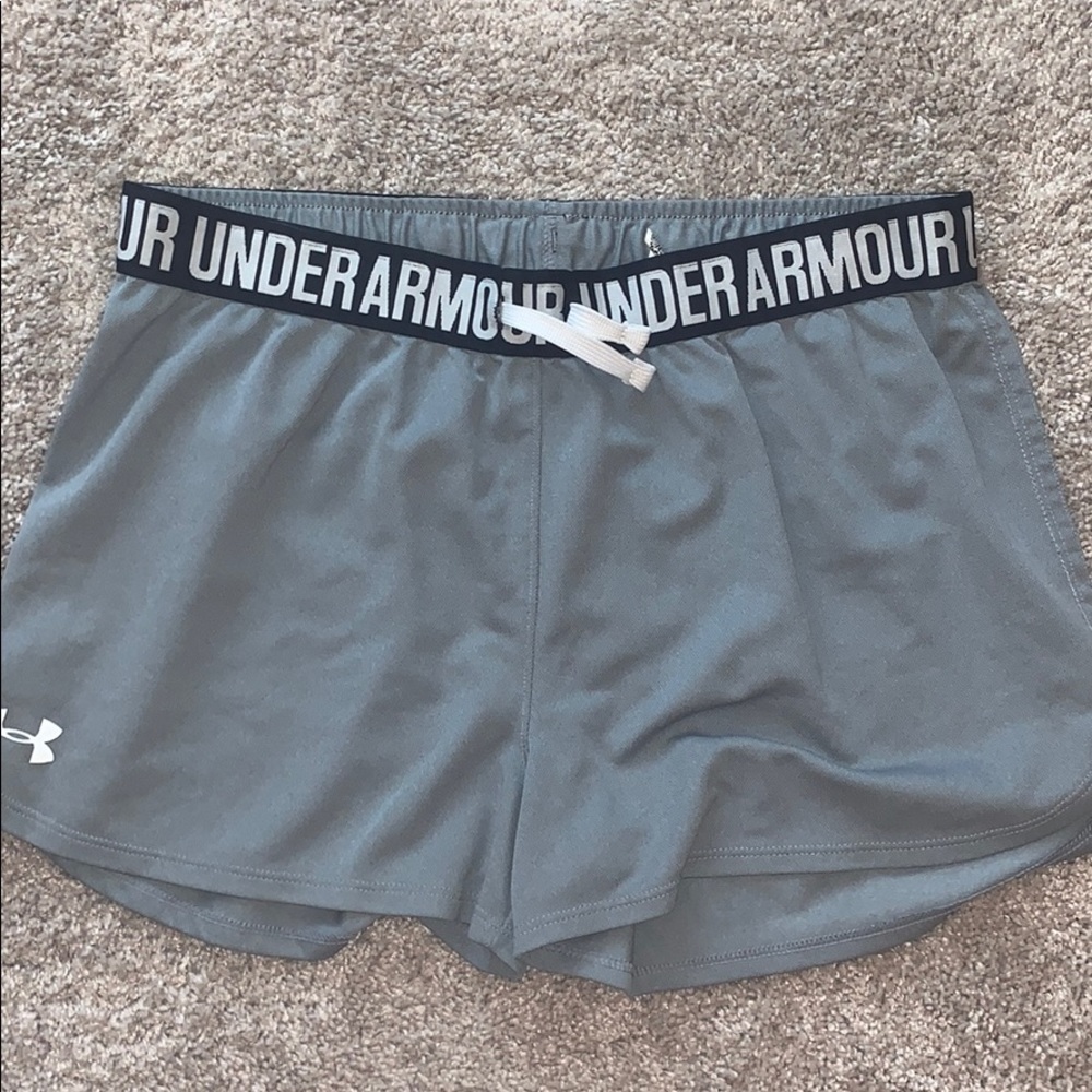 Grey Underarmor Shorts